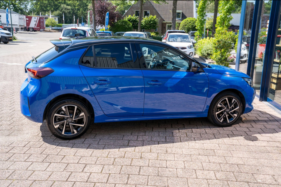 Opel Corsa 1.2 Turbo GS|Prijs rijklaar incl 12 mnd garantie|Camera Clima Blindspot Half leder Keyless