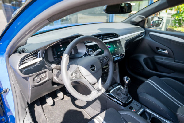 Opel Corsa 1.2 Turbo GS|Prijs rijklaar incl 12 mnd garantie|Camera Clima Blindspot Half leder Keyless
