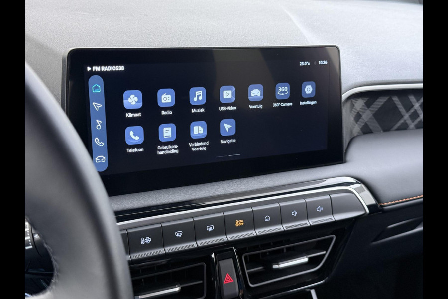 MG MG3 Hybrid+ 1.5 Hybrid+ Luxury 7 JAAR MG FABRIEKS GARANTIE TM 02-2032 | STOEL + STUURVERWARMING | 360 CAMERA | ADAP. CRUISE | DODE HOEK | KEYLESS | APPLE CARPLAY |