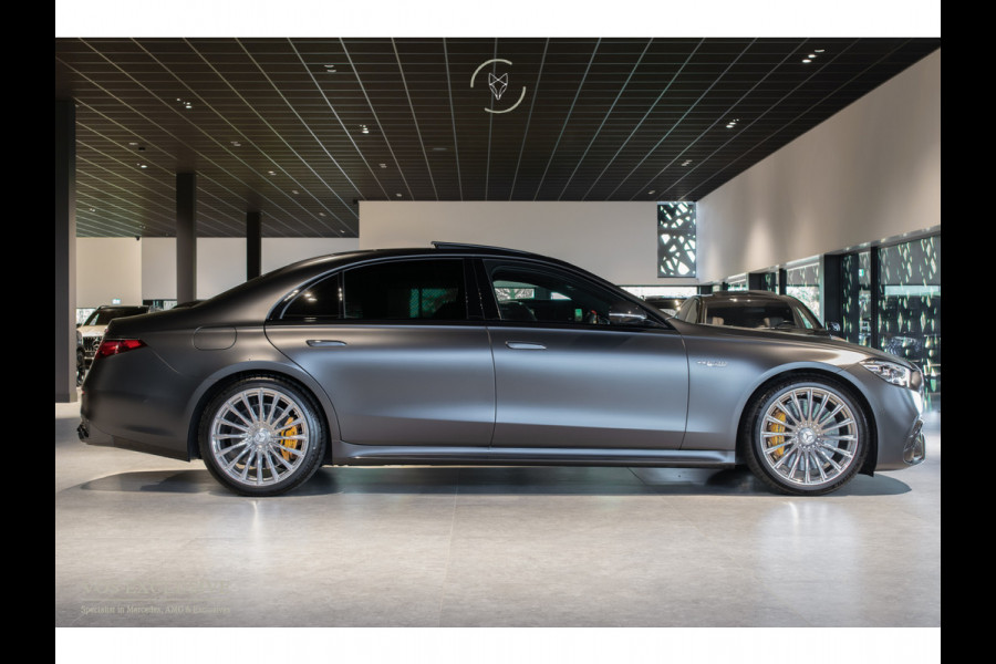Mercedes-Benz S-Klasse AMG 63 S E Performance 4-M Lang NIEUWPRIJS €345.945 First Class|Ceramic|Burmester 4D|Manufaktur|Carbon|Night|21''|360°|Achterasbesturing