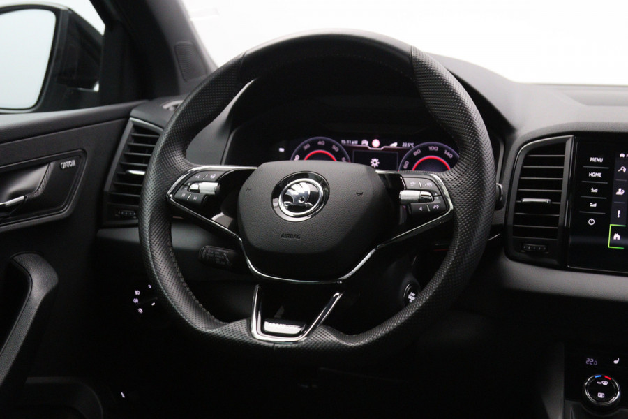 Škoda Karoq 1.5 TSI 150 PK ACT Sportline Automaat, Panoramadak, Canton Sound, Adap. Cruise Control, Stoelverwarming