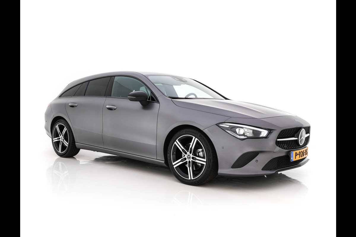 Mercedes-Benz CLA-Klasse Shooting Brake 200 Luxury Line (INCL-BTW) Aut. *LEATHER | FULL-LED |  WIDESCREEN-COCKPIT | HEATED-COMFORTSEATS | ADAPTIVE-CRUISE | CAMERA | NAVI-FULLMAP | SHIFTPADDLES | PRIVACY-GLASS | DAB | AMBIENTLIGHT | TOWBAR | 18''AL