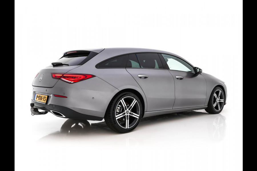 Mercedes-Benz CLA-Klasse Shooting Brake 200 Luxury Line (INCL-BTW) Aut. *LEATHER | FULL-LED |  WIDESCREEN-COCKPIT | HEATED-COMFORTSEATS | ADAPTIVE-CRUISE | CAMERA | NAVI-FULLMAP | SHIFTPADDLES | PRIVACY-GLASS | DAB | AMBIENTLIGHT | TOWBAR | 18''AL