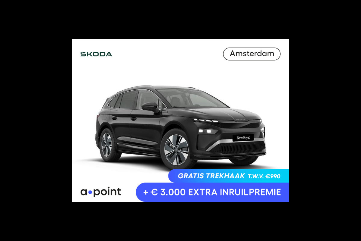 Škoda Enyaq 85 Business Edition | Keyless entry | Travel assist | stoel- en stuurverwarming | elektr. bestuurdersstoel |