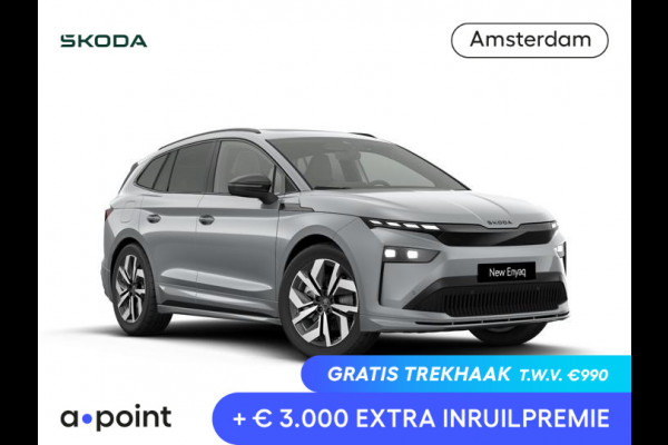 Škoda Enyaq 85 Sportline | Panoramadak | 20 inch | Sportstoelen | Adaptive Cruise | Blind Spot