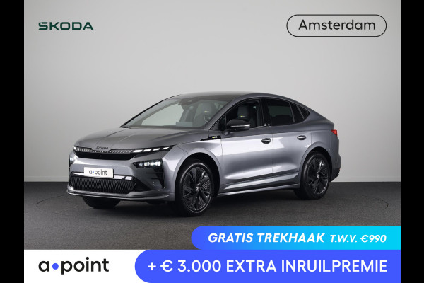 Škoda Enyaq Coupé 85X RS | 4x4 | panoramadak | Travel Assist | stoel- en stuurverwarming |