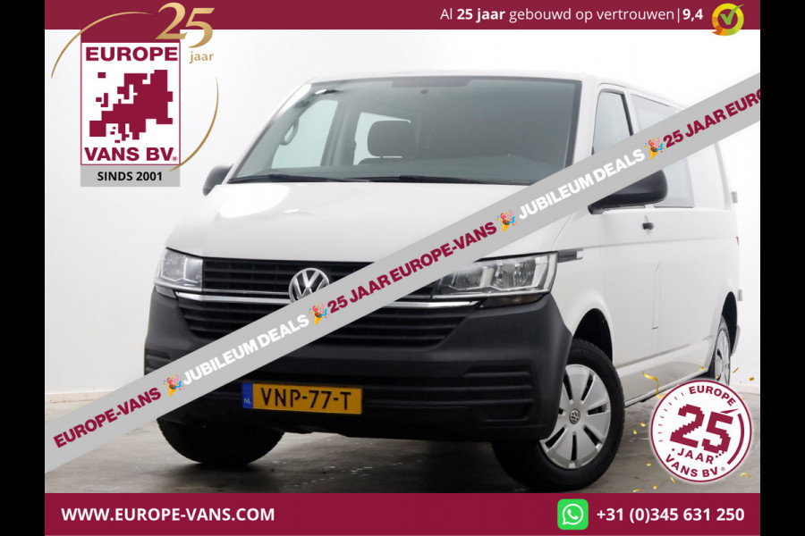 Volkswagen Transporter T6.1 2.0 TDI 110pk Lang D.C. Airco/Cruise 02-2022