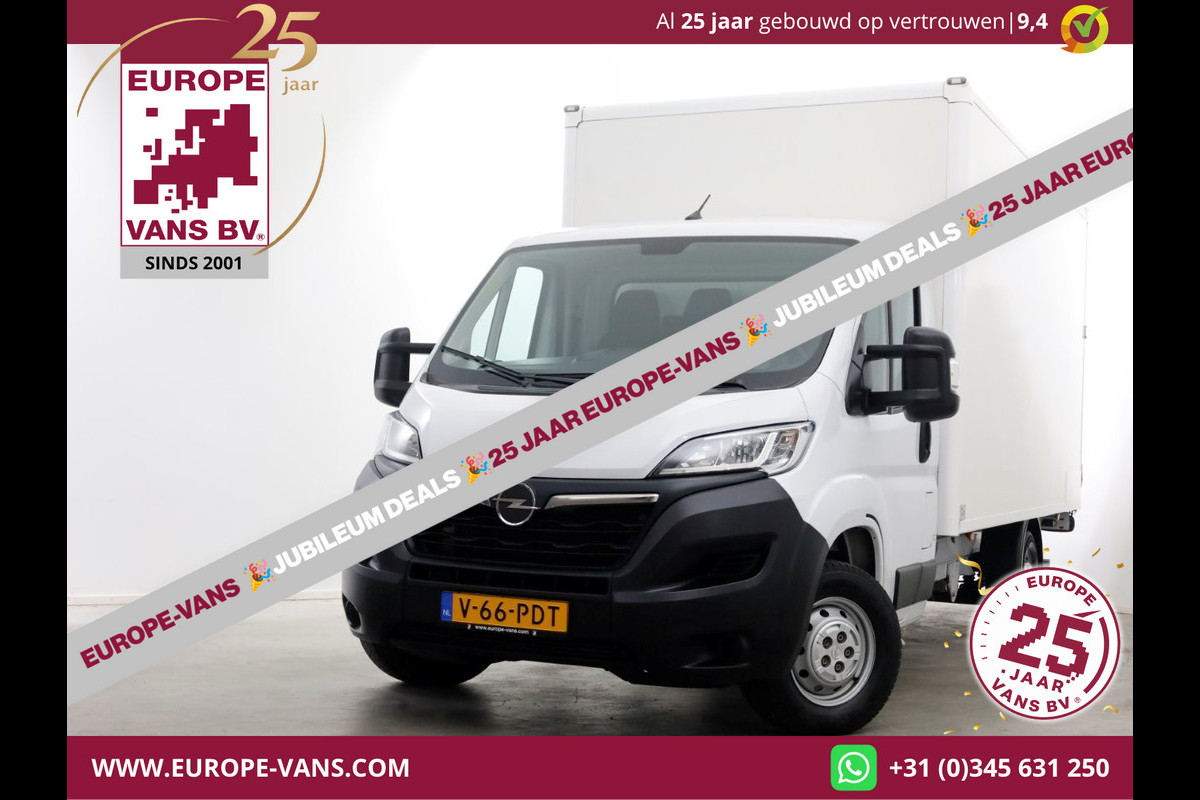 Opel Movano 2.2D 140pk Bakwagen met laadklep 1.060kg laadvermogen 08-2023
