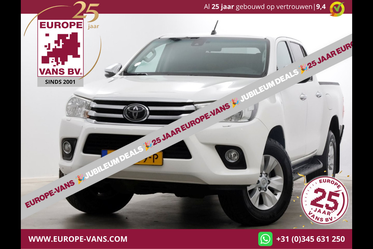 Toyota Hilux 2.4 D-4D-F 150pk E6 4WD 4x4 Double Cab Automaat 08-2019