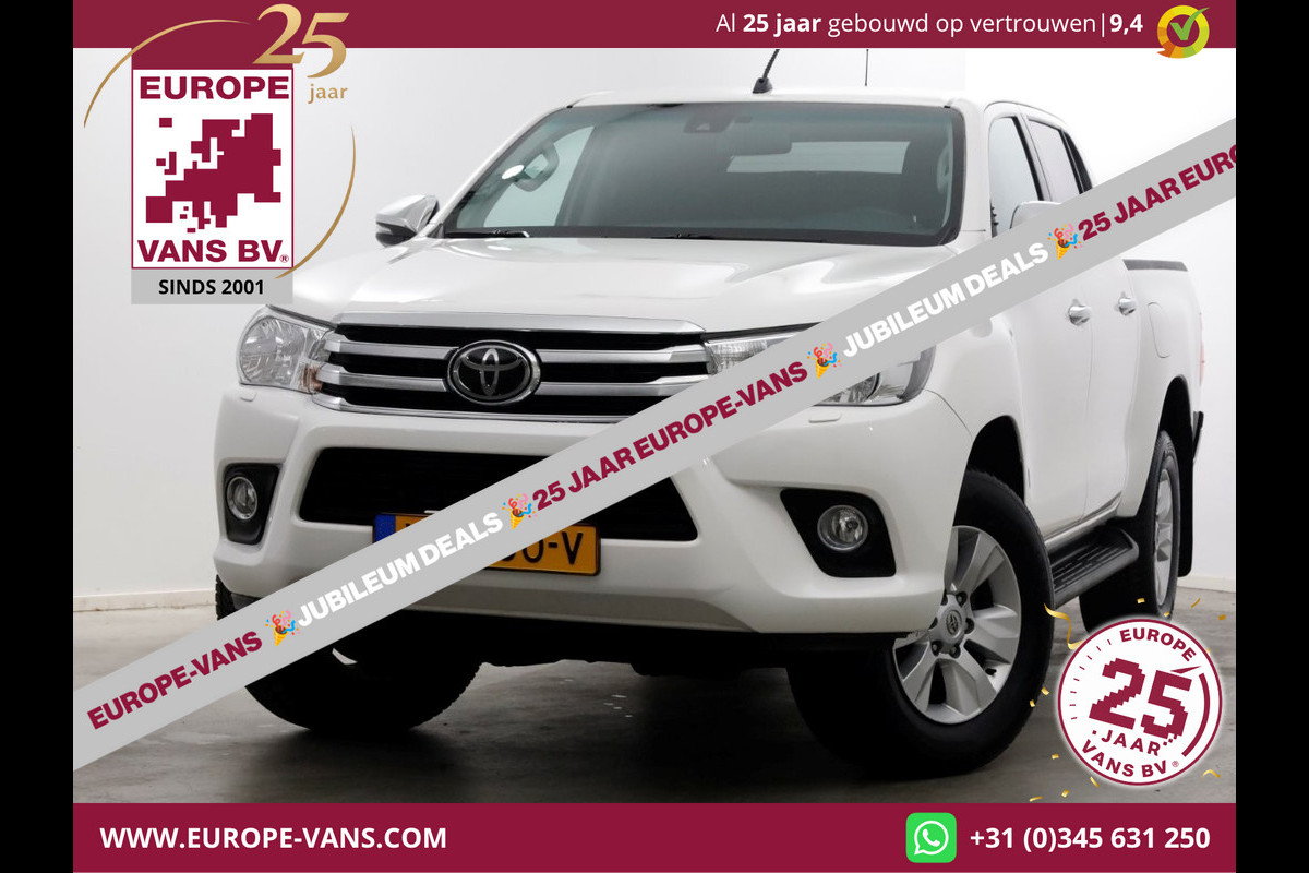 Toyota Hilux 2.4 D-4D-F 150pk E6 4WD 4x4 Double Cab Automaat 08-2019