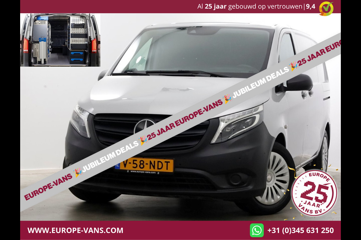 Mercedes-Benz Vito 114 CDI 136pk Compact 9G Automaat 2x Schuifdeur/LED/Camera/Navi/Inrichting 05-2022