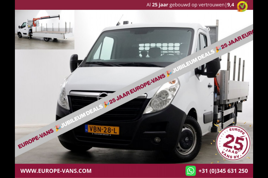 Opel Movano 2.3 CDTI 145pk E6 Open Laadbak + Kraan 08-2019