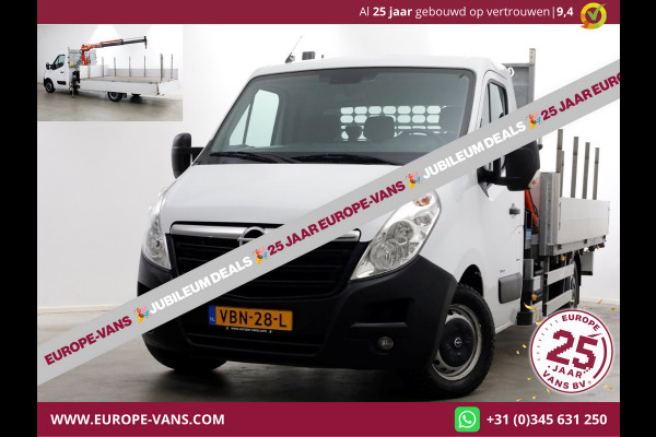 Opel Movano 2.3 CDTI 145pk E6 Open Laadbak + Kraan 08-2019