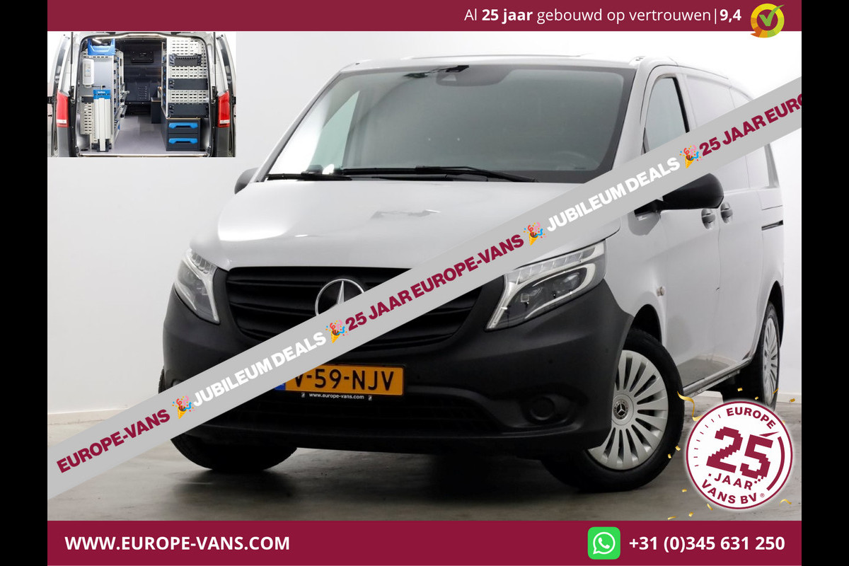 Mercedes-Benz Vito CDI 136pk Compact 9G Automaat 2x Schuifdeur/LED/Camera/Inrichting 07-2022