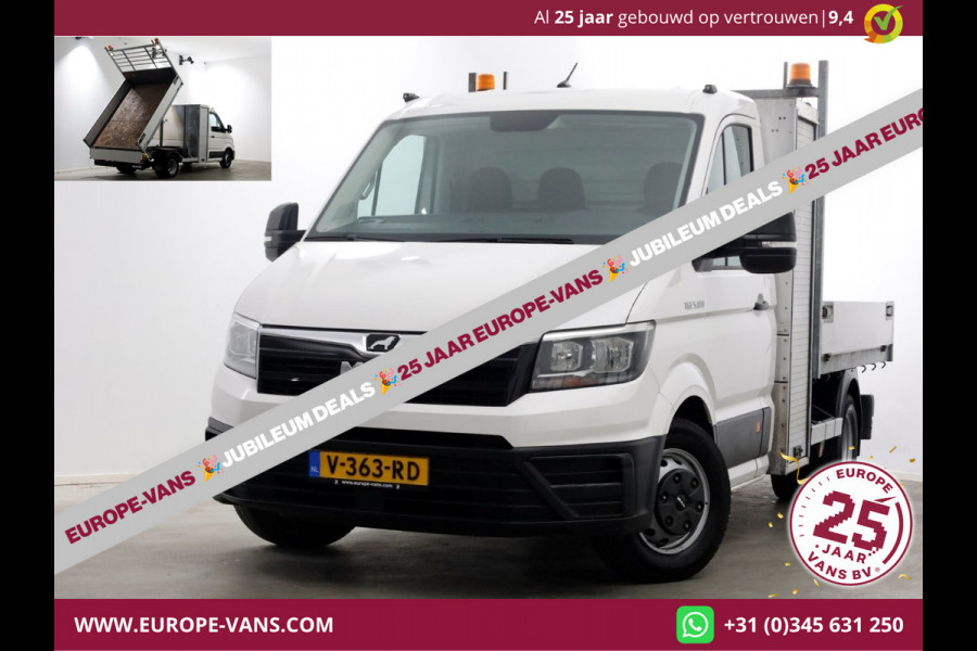 MAN TGE 5.180 2.0 177pk E6 L2H1 Kipper Dubbel Lucht Trekhaak 3500kg 06-2018