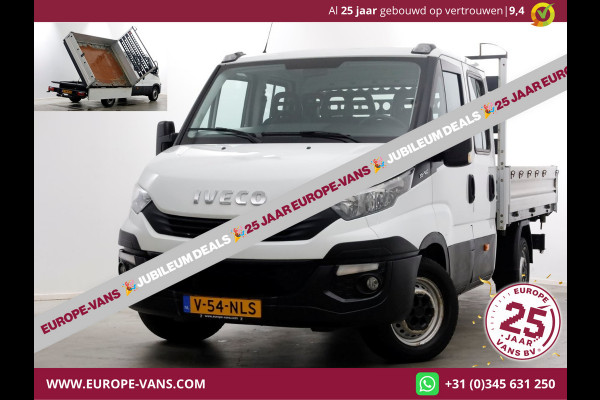Iveco Daily 35S14 316pk E6 L2H1 D.C. 3-Zijdige Kipper Airco/Trekhaak 3500kg 02-2018