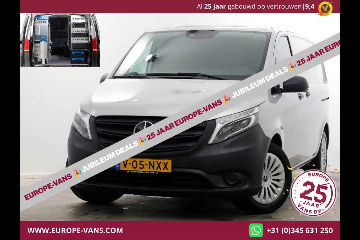 Mercedes-Benz Vito 114 CDI 136pk Compact 9G Automaat 2x Schuifdeur/LED/Camera/Inrichting 09-2022