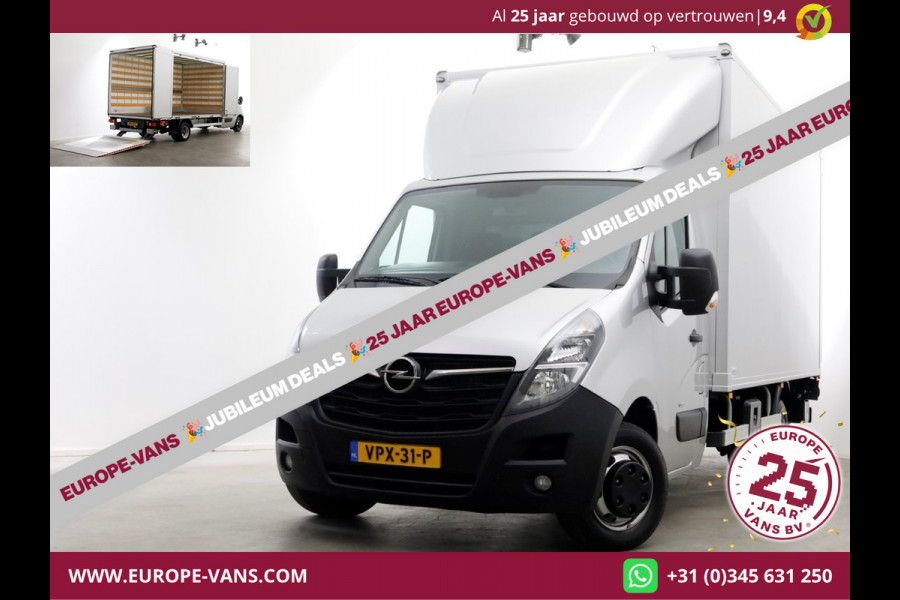Opel Movano 2.3 Turbo 165pk Bakwagen met bovensluit-laadklep 1000kg en zijlader L445cm 05-2022
