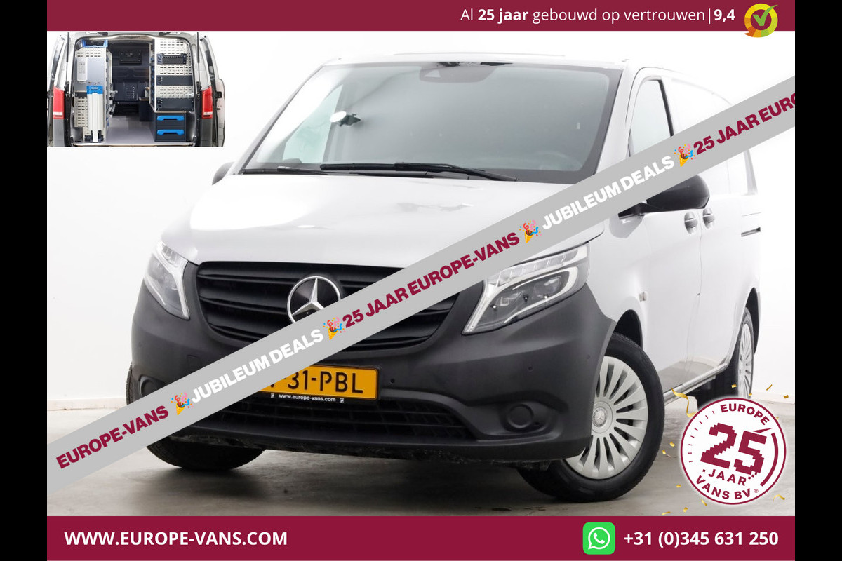 Mercedes-Benz Vito 114 CDI 136pk Compact 9G Automaat 2x Schuifdeur/LED/Camera/Inrichting 11-2022