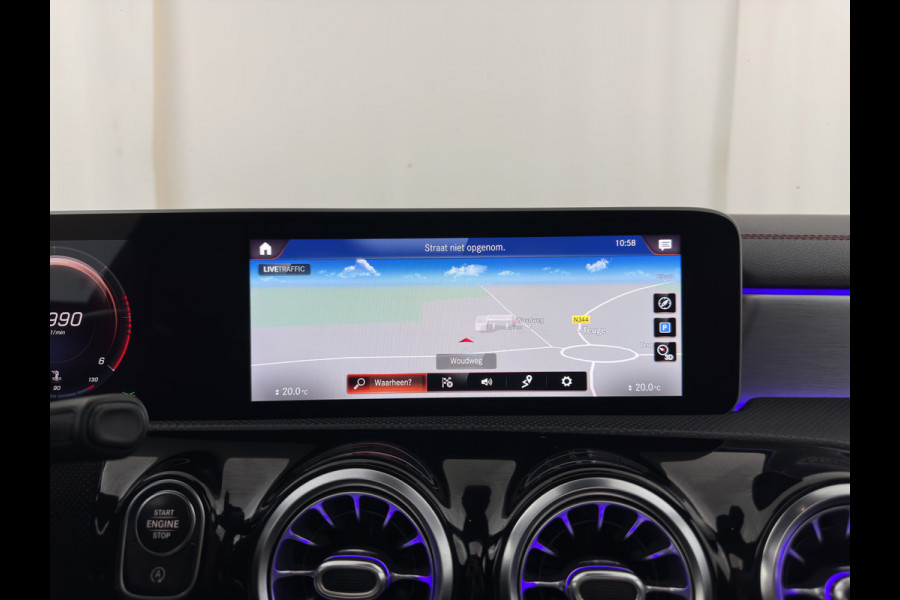 Mercedes-Benz CLA-Klasse 180 d Premium Plus (INCL-BTW) Aut. *PANO | LEATHER-MICROFIBRE | FULL-LED  | AMBIENTLIGHT | HEATED-SPORTSEATS | WIDESCREEN-COCKPIT | DAB+ | NAVI-FULLMAP | CAMERA | PRIVACYGLASS | 19''ALU*