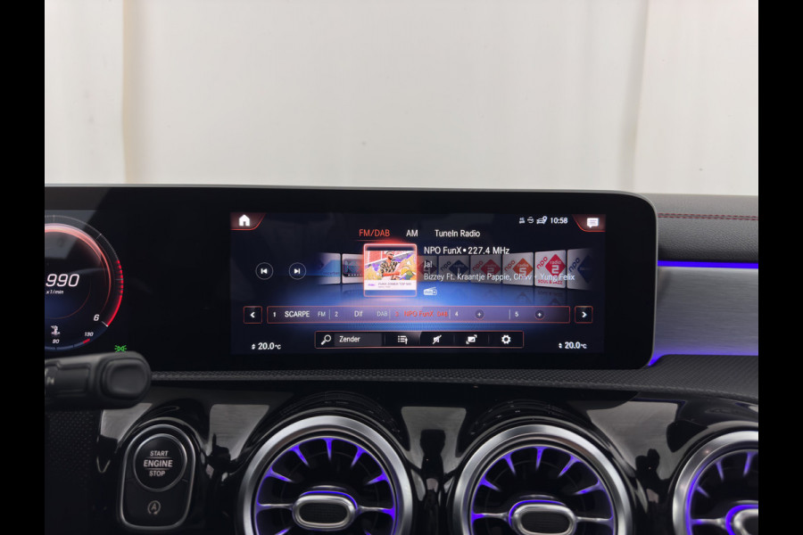 Mercedes-Benz CLA-Klasse 180 d Premium Plus (INCL-BTW) Aut. *PANO | LEATHER-MICROFIBRE | FULL-LED  | AMBIENTLIGHT | HEATED-SPORTSEATS | WIDESCREEN-COCKPIT | DAB+ | NAVI-FULLMAP | CAMERA | PRIVACYGLASS | 19''ALU*