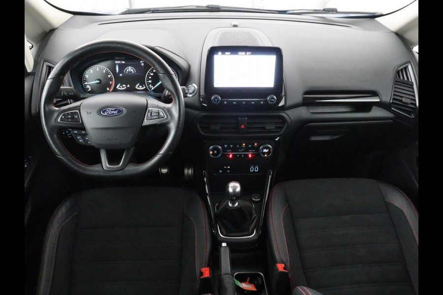 Ford EcoSport 1.0 EcoBoost ST-Line | 50.131km NAP | Leder/Alcantara | Navigatie | Keyless | Parkeerhulp | Climate control | Bluetooth | Cruise control