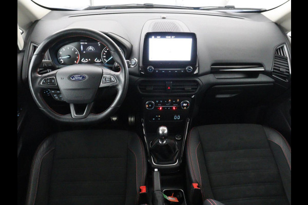 Ford EcoSport 1.0 EcoBoost ST-Line | 50.131km NAP | Leder/Alcantara | Navigatie | Keyless | Parkeerhulp | Climate control | Bluetooth | Cruise control