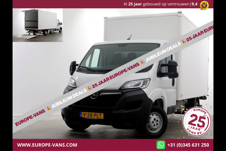Opel Movano 2.2D 140pk Bakwagen met laadklep 1.060kg laadvermogen 02-2024
