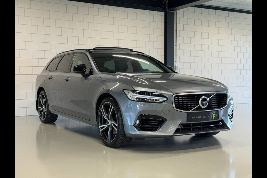 Volvo V90 2.0 T8 AWD R-Design | PANO | LUCHTVERING | ELEK. TREKHAAK | HARMAN KARDON | LEDER | 360 CAERMA | ACC | STOELKOELING