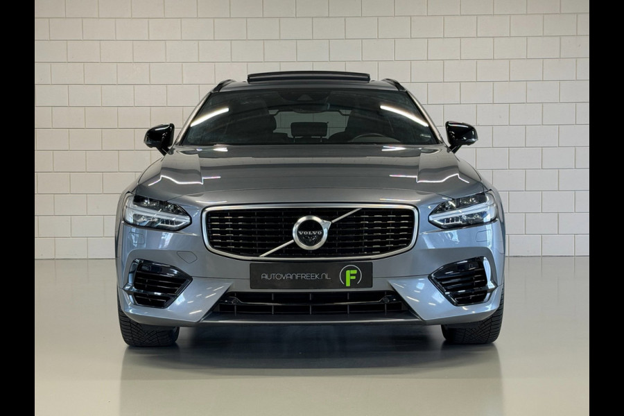 Volvo V90 2.0 T8 AWD R-Design | PANO | LUCHTVERING | ELEK. TREKHAAK | HARMAN KARDON | LEDER | 360 CAERMA | ACC | STOELKOELING