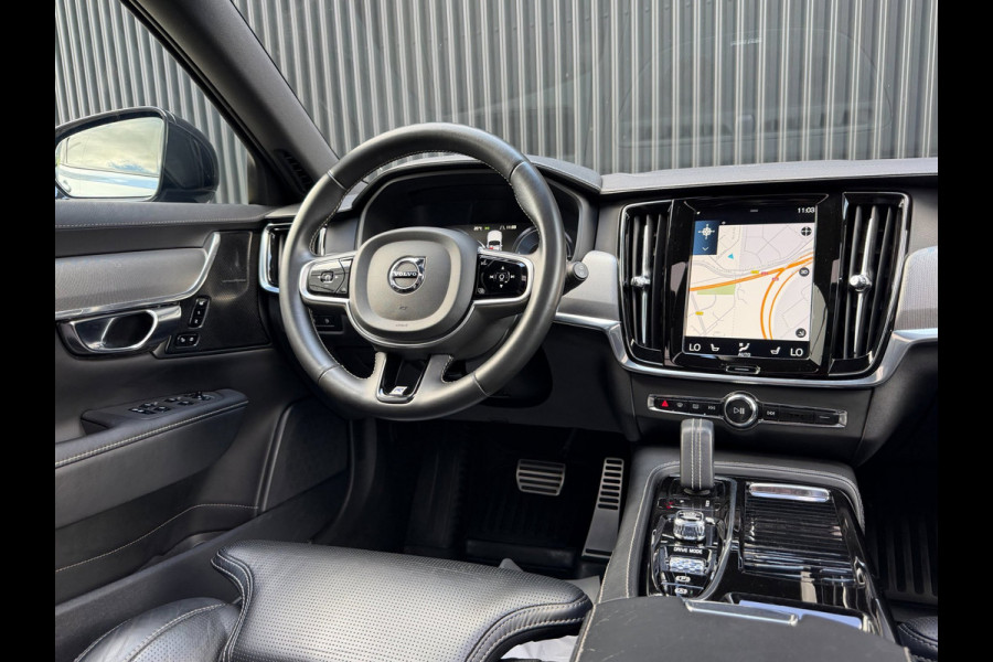 Volvo V90 2.0 T8 AWD R-Design | PANO | LUCHTVERING | ELEK. TREKHAAK | HARMAN KARDON | LEDER | 360 CAERMA | ACC | STOELKOELING