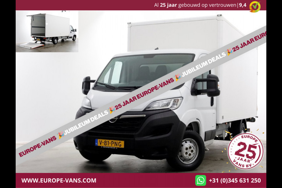 Opel Movano 2.2D 140pk Bakwagen met laadklep 1.060kg laadvermogen 06-2024