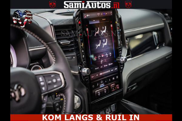 Dodge Ram 1500 Limited Night H.O 540HP 706Nm | Massage + Full Option | De Meest Luxe en Volle Pick-Up in zijn Klasse | Comfortabele Dubbele Cabine met Royale 5 Zitplaatsen | BPM vrij | Nu Leverbaar uit Voorraad | Voorraad Nr 2334 - 5409 | De specialist in Amerikaanse pick‑ups in Nederland en Europa.