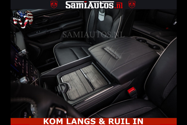 Dodge Ram 1500 Limited Night H.O 540HP 706Nm | Massage + Full Option | De Meest Luxe en Volle Pick-Up in zijn Klasse | Comfortabele Dubbele Cabine met Royale 5 Zitplaatsen | BPM vrij | Nu Leverbaar uit Voorraad | Voorraad Nr 2334 - 5409 | De specialist in Amerikaanse pick‑ups in Nederland en Europa.