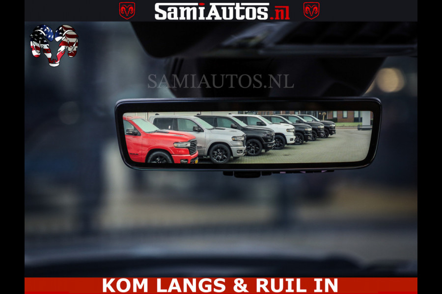 Dodge Ram 1500 Limited Night H.O 540HP 706Nm | Massage + Full Option | De Meest Luxe en Volle Pick-Up in zijn Klasse | Comfortabele Dubbele Cabine met Royale 5 Zitplaatsen | BPM vrij | Nu Leverbaar uit Voorraad | Voorraad Nr 2334 - 5409 | De specialist in Amerikaanse pick‑ups in Nederland en Europa.