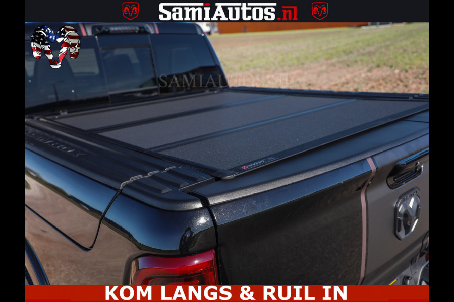 Dodge Ram Limited H.O 540HP 706Nm | Massage + Full Option | De Meest Luxe en Volle Pick-Up in zijn Klasse | Comfortabele Dubbele Cabine met Royale 5 Zitplaatsen | BPM vrij | Nu Leverbaar uit Voorraad | Voorraad Nr 2304 - 8540 | De specialist in Amerikaanse pick‑ups in Nederland en Europa.