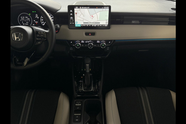 Honda HR-V 1.5 e:HEV ADVANCE STYLE PLUS PANORAMA BI-TONE LED 360.CAMERA ELEK.KLEP 18''LMV STOEL/STUUR VERW. 11/2025