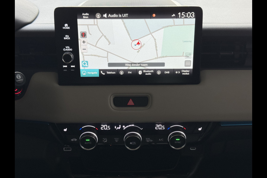 Honda HR-V 1.5 e:HEV ADVANCE STYLE PLUS PANORAMA BI-TONE LED 360.CAMERA ELEK.KLEP 18''LMV STOEL/STUUR VERW. 11/2025