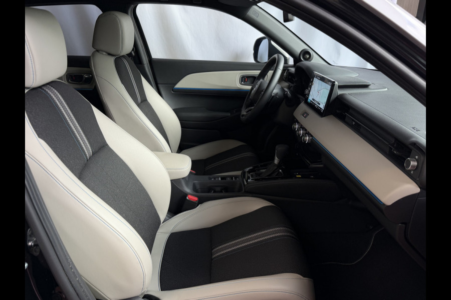 Honda HR-V 1.5 e:HEV ADVANCE STYLE PLUS PANORAMA BI-TONE LED 360.CAMERA ELEK.KLEP 18''LMV STOEL/STUUR VERW. 11/2025
