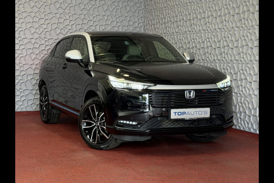 Honda HR-V 1.5 e:HEV ADVANCE STYLE PLUS PANORAMA BI-TONE LED 360.CAMERA ELEK.KLEP 18''LMV STOEL/STUUR VERW. 11/2025