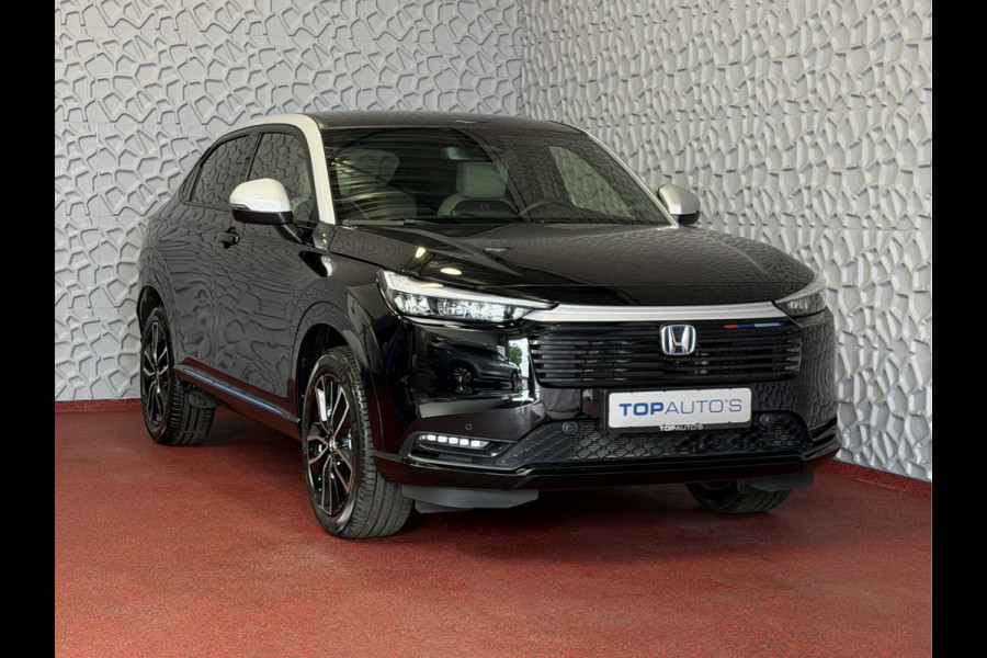 Honda HR-V 1.5 e:HEV ADVANCE STYLE PLUS PANORAMA BI-TONE LED 360.CAMERA ELEK.KLEP 18''LMV STOEL/STUUR VERW. 11/2025