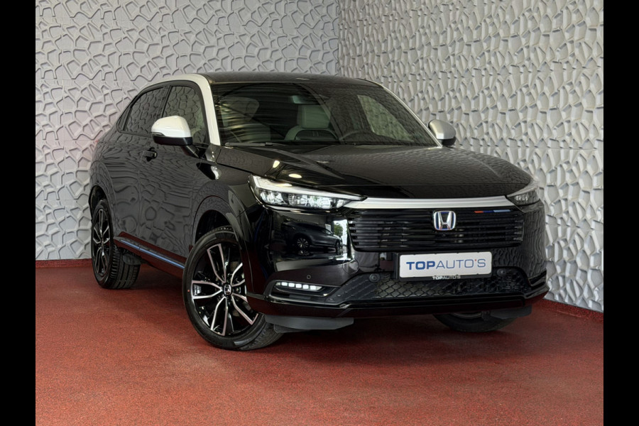 Honda HR-V 1.5 e:HEV ADVANCE STYLE PLUS PANORAMA BI-TONE LED 360.CAMERA ELEK.KLEP 18''LMV STOEL/STUUR VERW. 11/2025