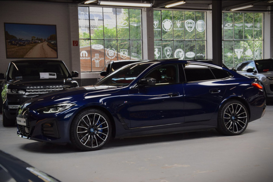 BMW i4 M50 High Executive 84 kWh Navi|Schuif/kantel-dak|ACC|SOH 92.21%|Leder|BTW|544pk!