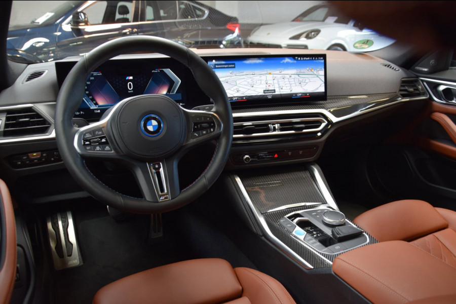 BMW i4 M50 High Executive 84 kWh Navi|Schuif/kantel-dak|ACC|SOH 92.21%|Leder|BTW|544pk!