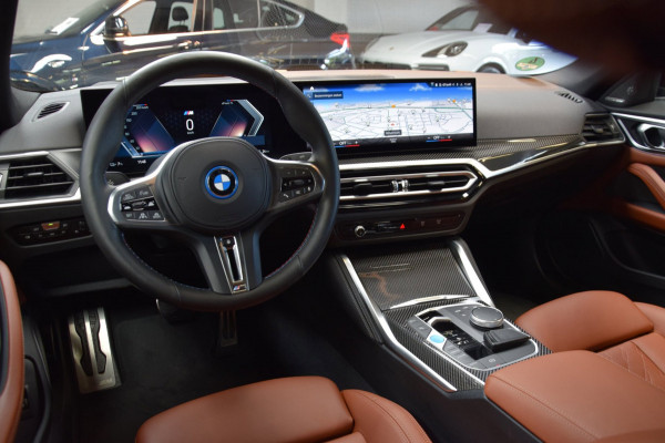 BMW i4 M50 High Executive 84 kWh Navi|Schuif/kantel-dak|ACC|SOH 92.21%|Leder|BTW|544pk!