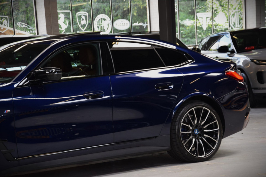 BMW i4 M50 High Executive 84 kWh Navi|Schuif/kantel-dak|ACC|SOH 92.21%|Leder|BTW|544pk!