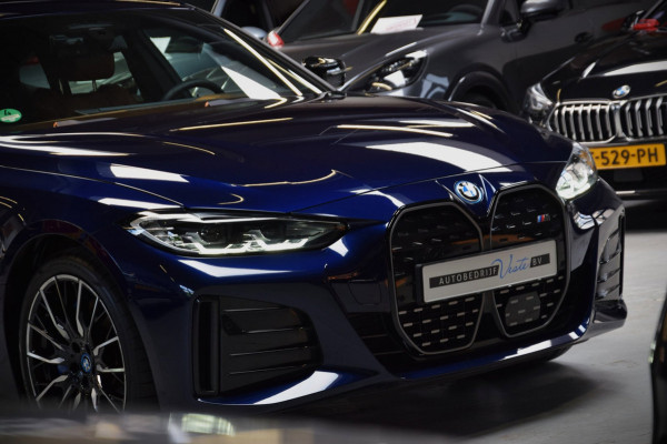 BMW i4 M50 High Executive 84 kWh Navi|Schuif/kantel-dak|ACC|SOH 92.21%|Leder|BTW|544pk!
