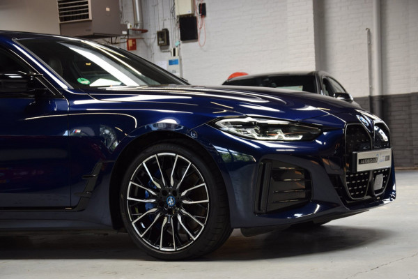 BMW i4 M50 High Executive 84 kWh Navi|Schuif/kantel-dak|ACC|SOH 92.21%|Leder|BTW|544pk!