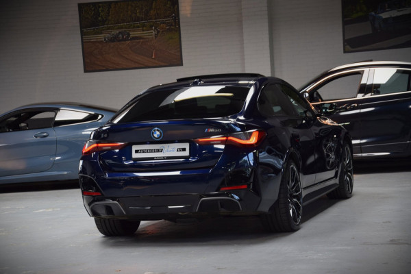 BMW i4 M50 High Executive 84 kWh Navi|Schuif/kantel-dak|ACC|SOH 92.21%|Leder|BTW|544pk!