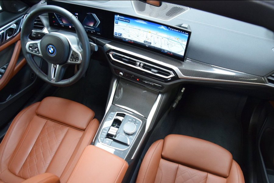 BMW i4 M50 High Executive 84 kWh Navi|Schuif/kantel-dak|ACC|SOH 92.21%|Leder|BTW|544pk!